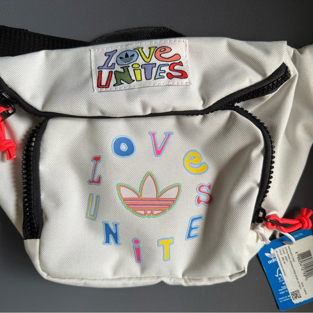 Adidas Originals Pride Love Unites Sport Hip Bag Fanny pack
